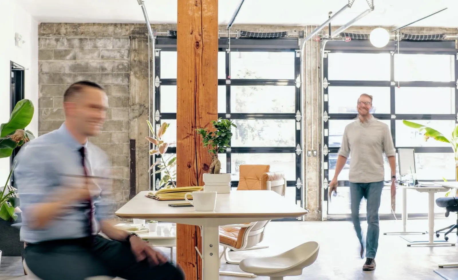 The Tipping Media studio, with team members at work in an open, light-filled space