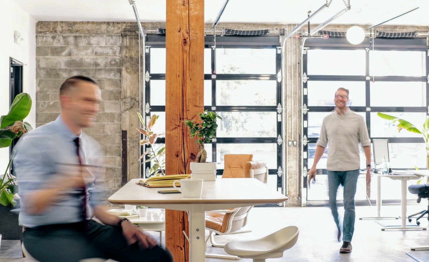 The Tipping Media studio, with team members at work in an open, light-filled space